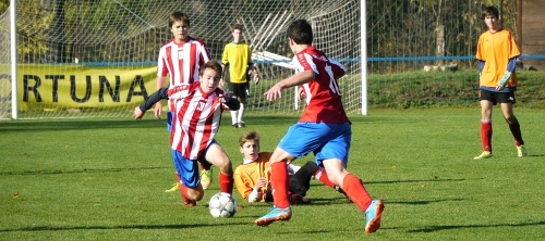 12. kolo NADLER KP starších žáků, FK Jaroměř - FC Vrchlabí, 24.10.2015, foto: Václav Mlejnek